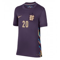 England Jarrod Bowen #20 Replica Away Shirt Ladies Euro 2024 Short Sleeve